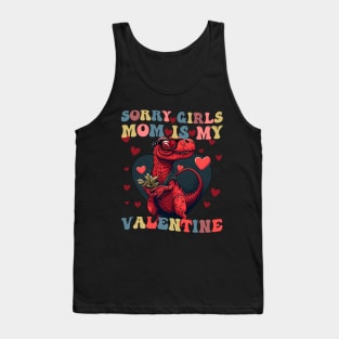 Valentine's Day Gifts for mother Funny Sorry Girls, Mom's My Valentine Tank Top